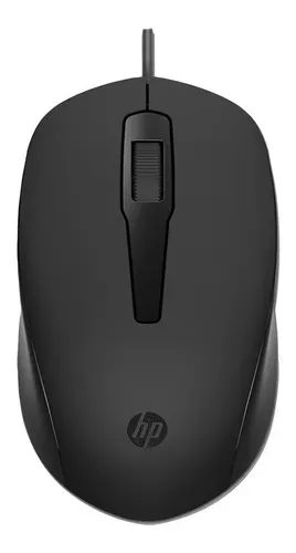 MOUSE HP 150 ALAMBRICO NEGRO